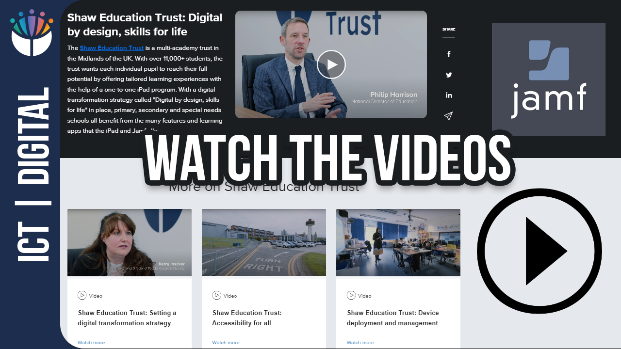 Watch our Digital Strategy Videos - Shaw Education Trust